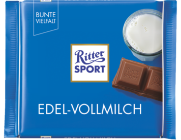 エーデルミルク（EDEL-VOLLMILCH）【リッタースポーツ/RITTERチョコ】日本通販 ショッピング