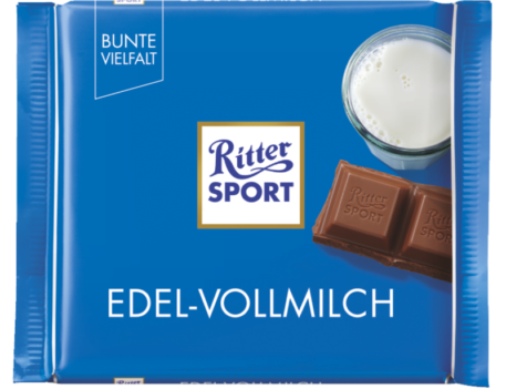 エーデルミルク（EDEL-VOLLMILCH）【リッタースポーツ/RITTERチョコ】日本通販 ショッピング