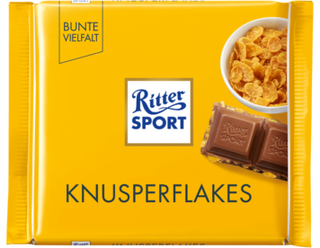 コーンフレーク チョコ（KNUSPERFLAKES）【リッタースポーツ/RITTERチョコ】日本通販 ショッピング